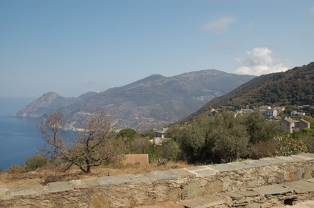 Cap Corse, Canari, Aussicht vom Kirchturm 2.JPG
